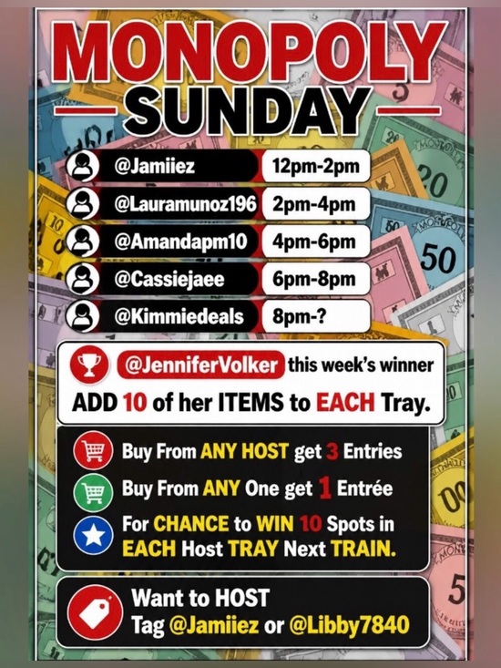 Jewelry - Monopoly Sundays $25 & Under
